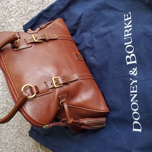 Dooney & Bourke Florentine Domed Buckle Satchel - Picture 4 of 10